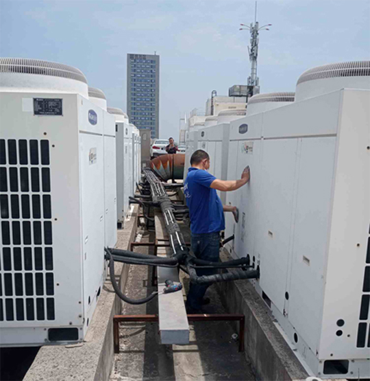 藤县中央空调制热和不制冷系统维修方法